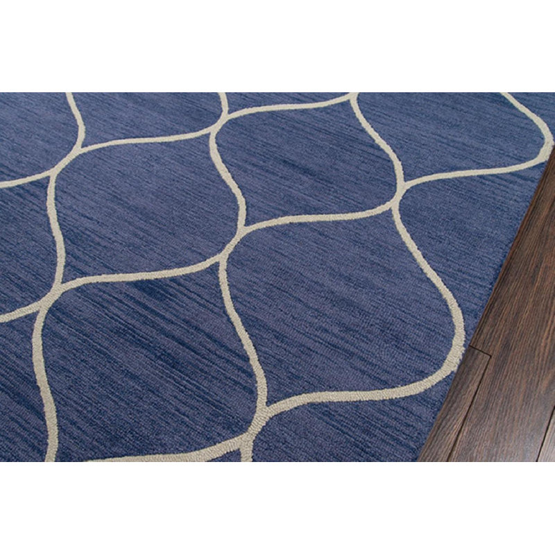 Uchida Wool Geometric Indoor Rug, Rectangle 3'9" x 5'9"