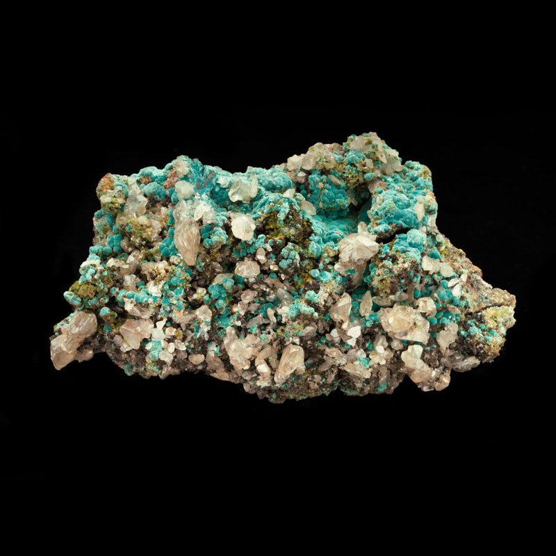 Cerrusite sur rosasite / 436 grammes