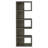 Weathered Grey 5-Shelf Bookcase