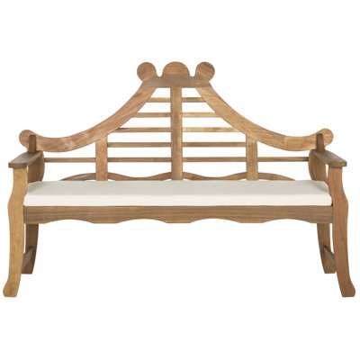 Cullins Solid Wood Acacia Outdoor Bench