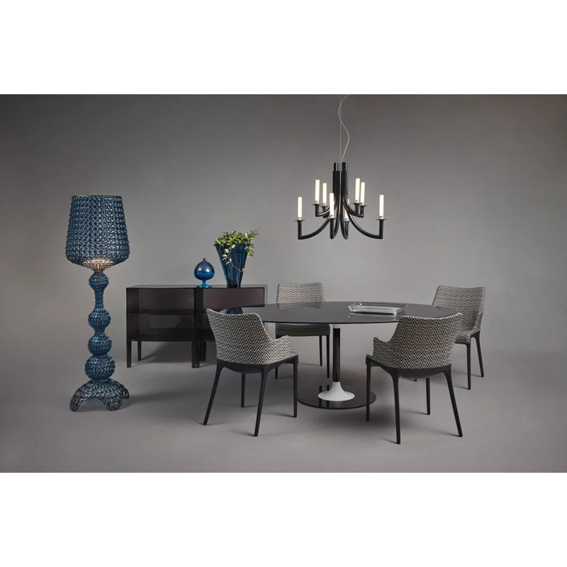 Kabuki LED Floor Lamp, Light Blue