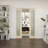 1-Lite Frosted Pocket Door Pine Solid Core Sliding Double Pocket Door For Bedroom With Hardware/Soft Close-98606589