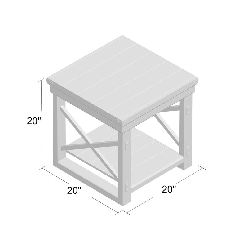 Kapow Side Table with Storage