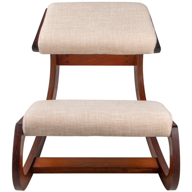 Ergonomic Kneeling Chair with Removable Casters/Wheels