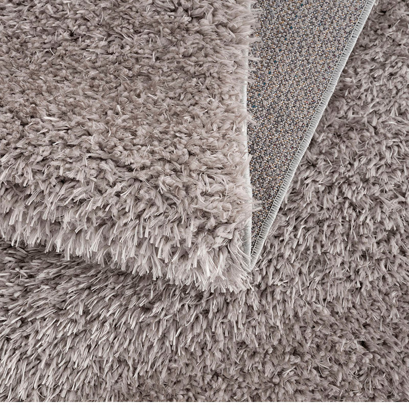 Gray 6' x 9' Rectangular Shag Area Rug