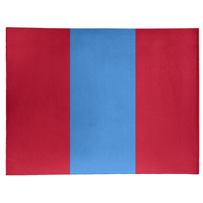 Tapis à rayures rouge à rayures de football rouge tennessee
