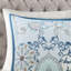 Ensemble de literie réversible pour lit double/queen en tissu de coton imprimé