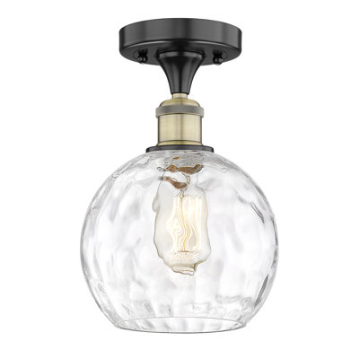 Cindi Glass Semi Flush Mount