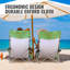 Chaise de plage pliante Adifaah