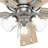 52" Crestfield 5 - Blade Flush Mount Ceiling Fan with Lights and Pull Chains-32727864