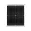 Chargeur de batterie de panneau solaire 30W 12V, mainteneur de chargeur de batterie solaire avec contrôleur MPPT intelligent et support de fixation réglable, étanche IP67 pour bateau de voiture, véhicule récréatif et remorque de moto