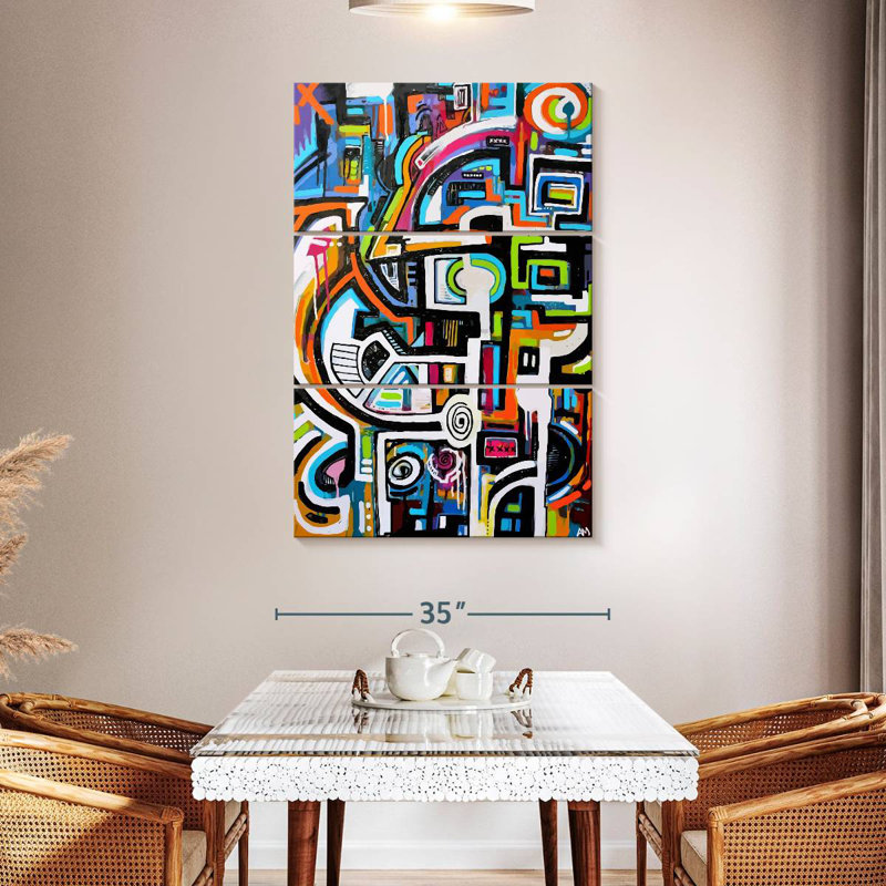 Avery Light And Dark Work, 50" H x 32" W