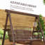 3 Person Fir Porch Swing