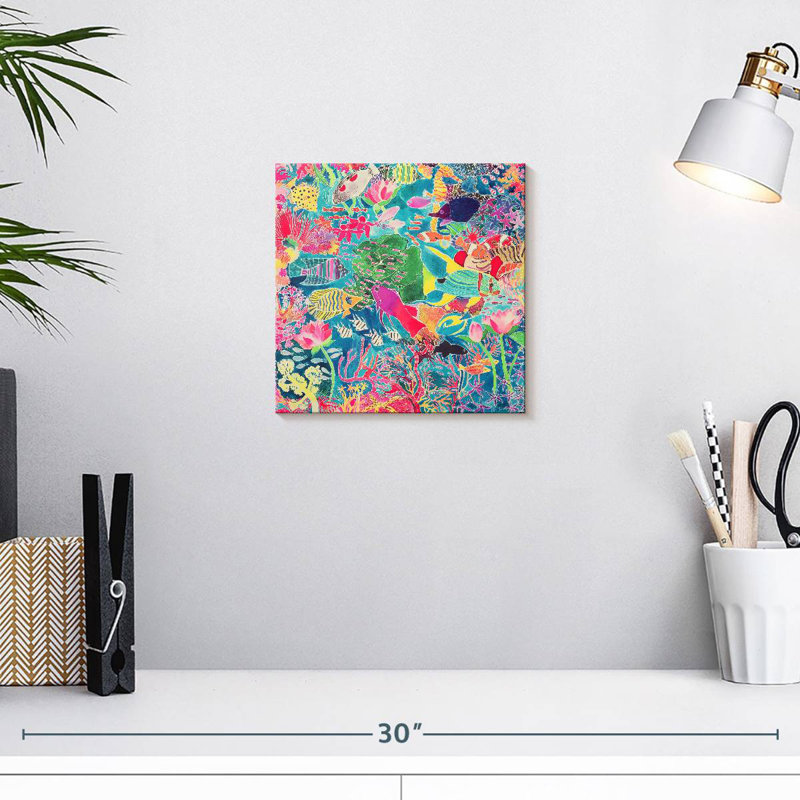 Brampt Underwater Rainbow, 10" H x 10" W