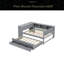 Structure de lit de jour en bois avec tiroirs de rangement et tablettes latérales, lit de jour avec bureau, aucune boîte à ressorts nécessaire-1383129539-1383129543