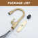 CASAINC 1.8 GPM Single-Handle Pull-Down Kitchen Faucet Single Hole Faucet