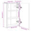 W H Wall Mounted Required Medicine Cabinet Mirror 2-1116342820-1116342822