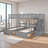 Full Over Twin & Twin Bunk Bed-42597604