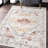 Machine Washable Rug with Rubber Backing for Living Room Boho Non-Slip Dining Room Rug Easy-Cleaning Floor Carpet for Bedroom-420953692