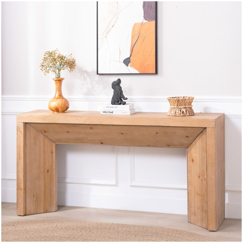 Console 62 po Modern Rustic Modern