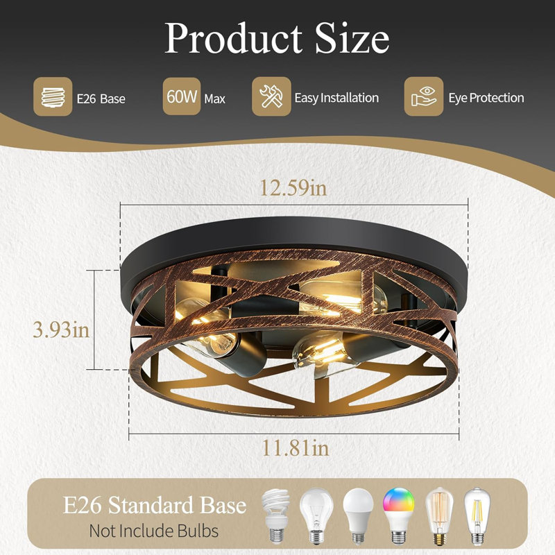 Embedded Installation Of Ceiling Lighting Fixtures
