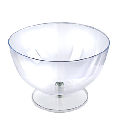 FixtureDisplays® 16 X 16 X 8.4" Elegant 16-Inch Clear Bowl for Small Fish Display 100803
