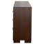 Commode 6 tiroirs Polk Cappuccino