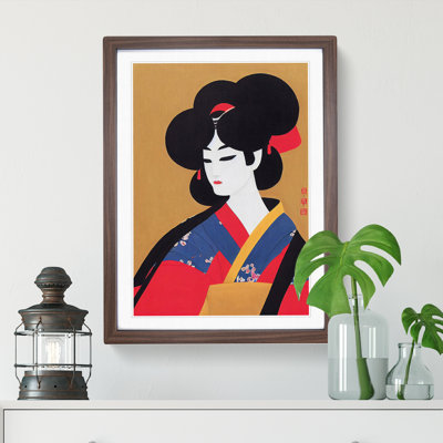 Artistic Geisha No.1 - Wall Art