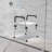 Jane 300 Lb. Capacity Quick Release Back & Arm Shower Chair