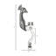 Heurtoir de porte paon-69581894