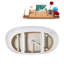Baignoire autoportante et plateau 60 "avec drain interne 60" Streamline-101413152