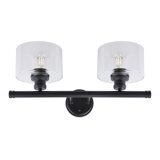 Currey 2 - Light Dimmable Bath Bar