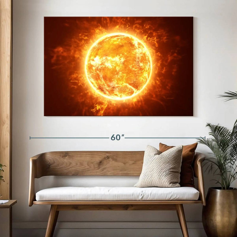 Oberle Scorching Sun, 34" H x 51" W