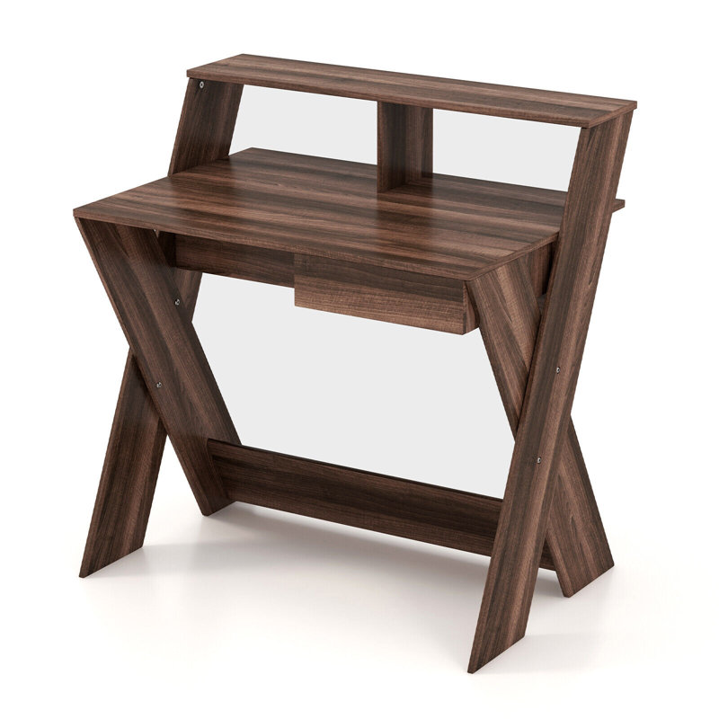 Bureau rectangulaire l 35,5 po Asanti, Noyer