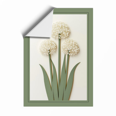 Alliums Botanical - Framed Print