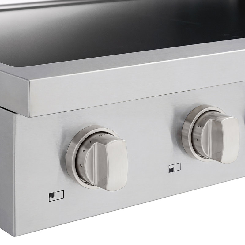 Table de cuisson à induction à 5 éléments en acier inoxydable satiné ZLINE 36 po ZLINE, Acier inoxydable satiné