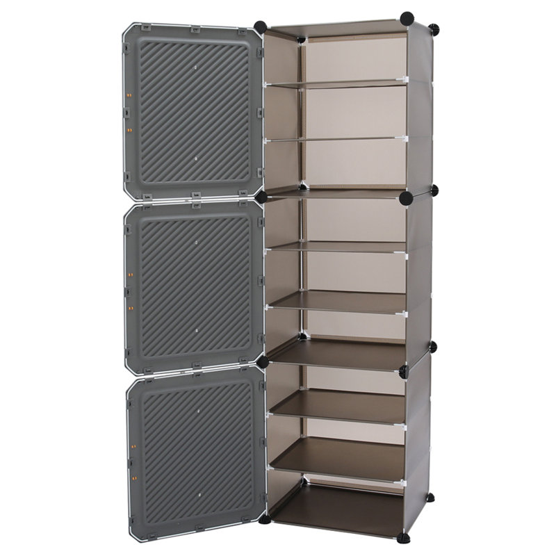 18 Pair Shoe Storage Cabinet