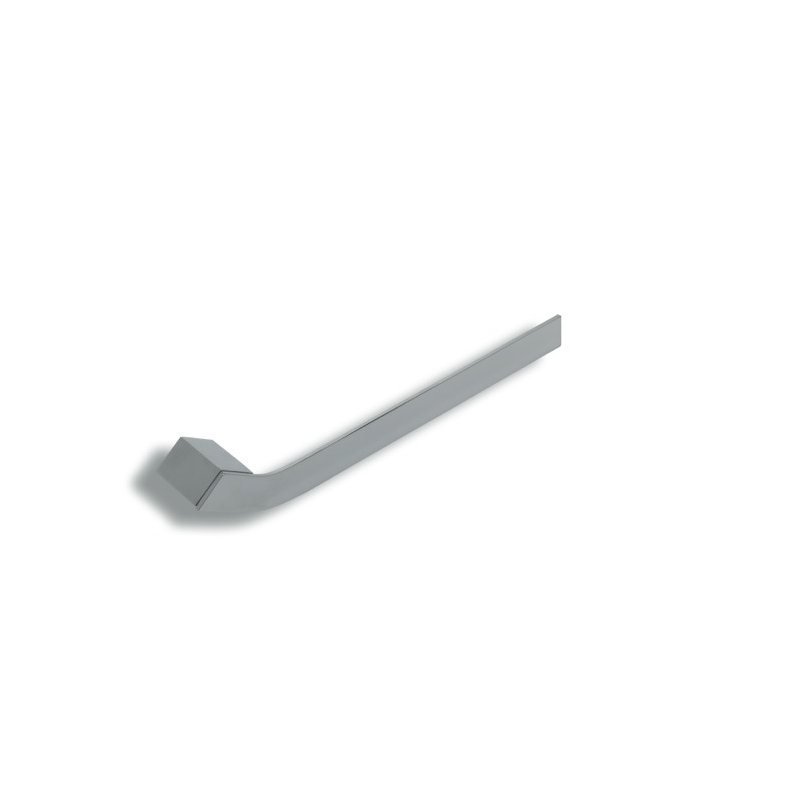 Barre à serviettes murale 11,81 po Fluid, Nickel satiné