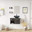 Ensemble de meuble-lavabo 28 "avec miroir Janaesha-502194859