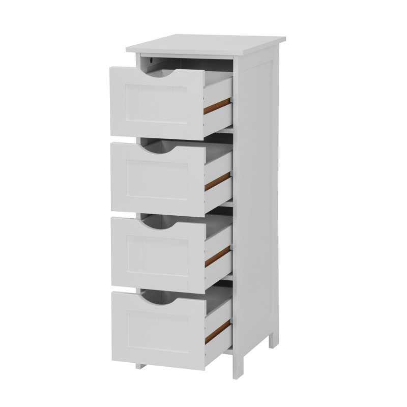 White Bathroom Storage Cabinet