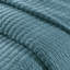 Ensemble de literie en microfibre bleu sarcelle, style maison de campagne confortable pour toutes les saisons
