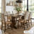 Oaklyn Traditional 70.8" Solid wood Dining Table-818858659