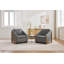 Fauteuil en tissu d'ameublement Chenille
