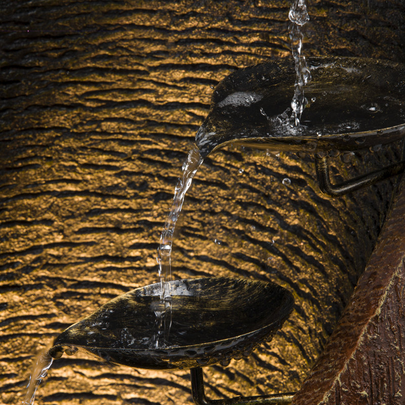 Fiberglass Fountain with Light