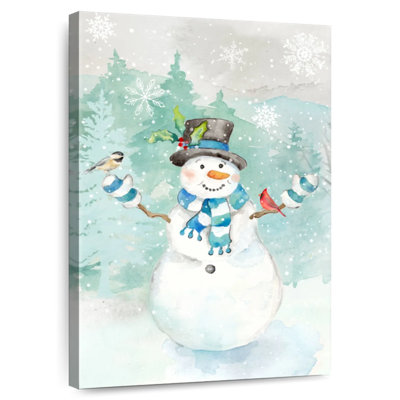 Lelend Let It Snow Blue Snowman I