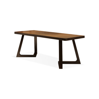 Walnut Rectangular Solid Wood desk