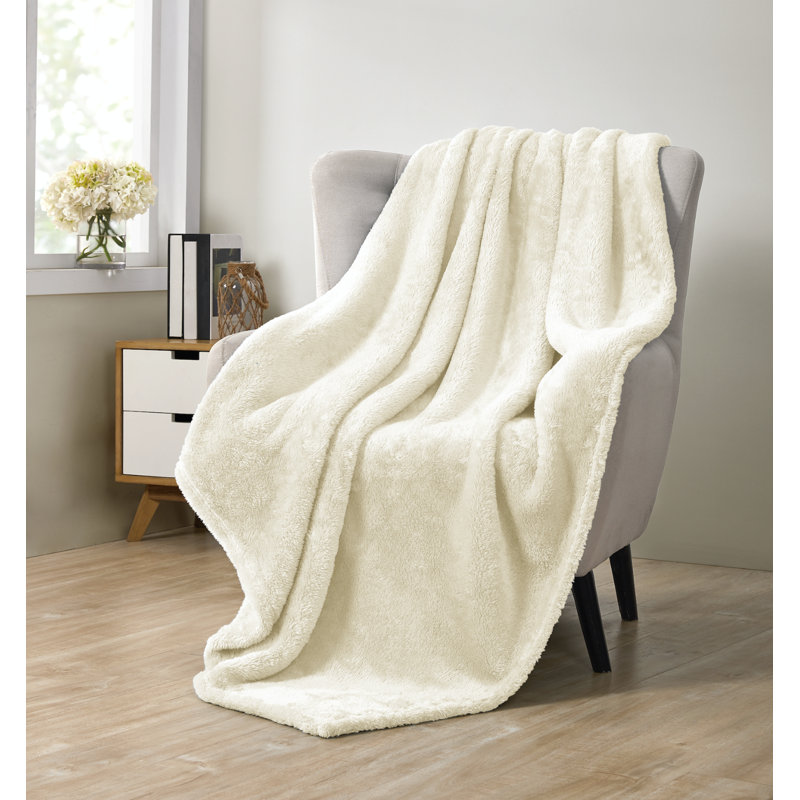 Jeté polaire, Beige