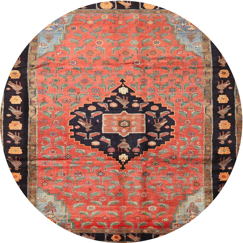 Tapis oriental tissé à la machine Cataleena, Rond 8 pi