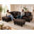Boneless Sectional Couch Set For Living Room, 103 Inch Sectional Sofa Set With Storage Ottoman,l Shaped Modular Sofa For Living Room/apartmrnt/lounge/office(dark Brown,Chaise)-738984637