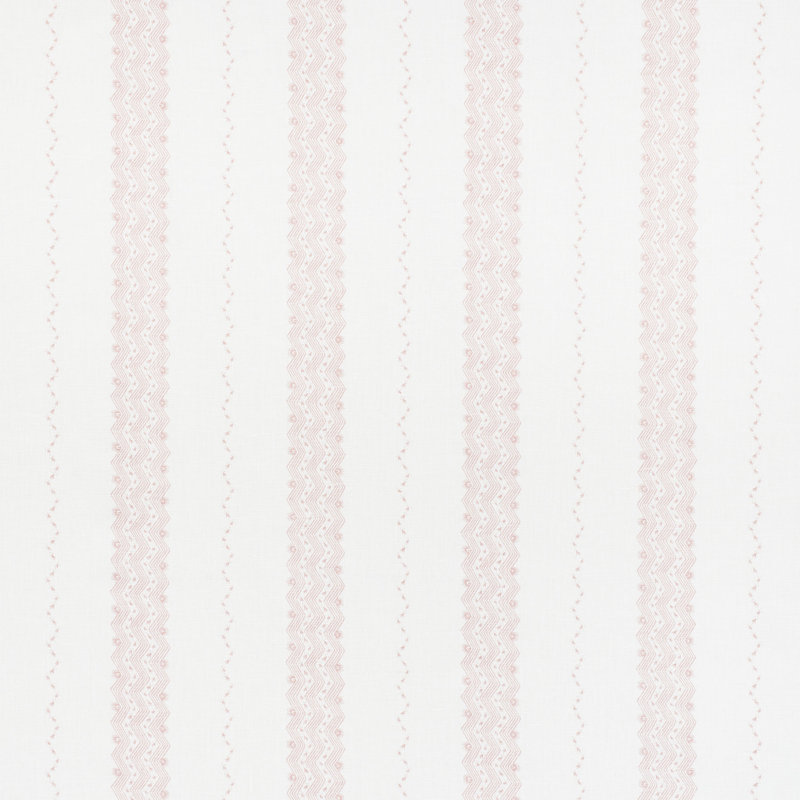 Tissu à rayures Nauset, Rosé